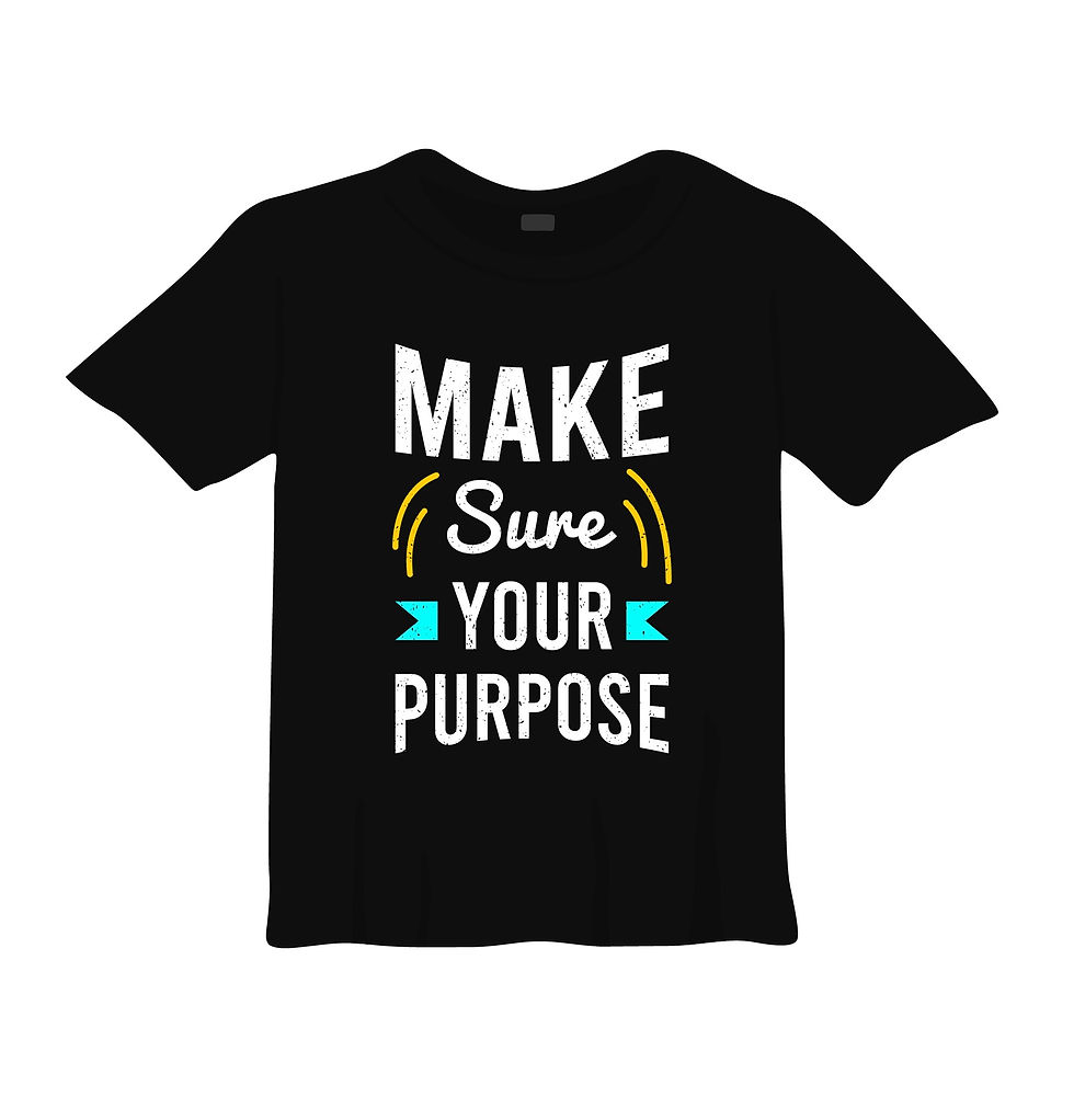 Thumbnail: make sure your purpose typography printed t shirts