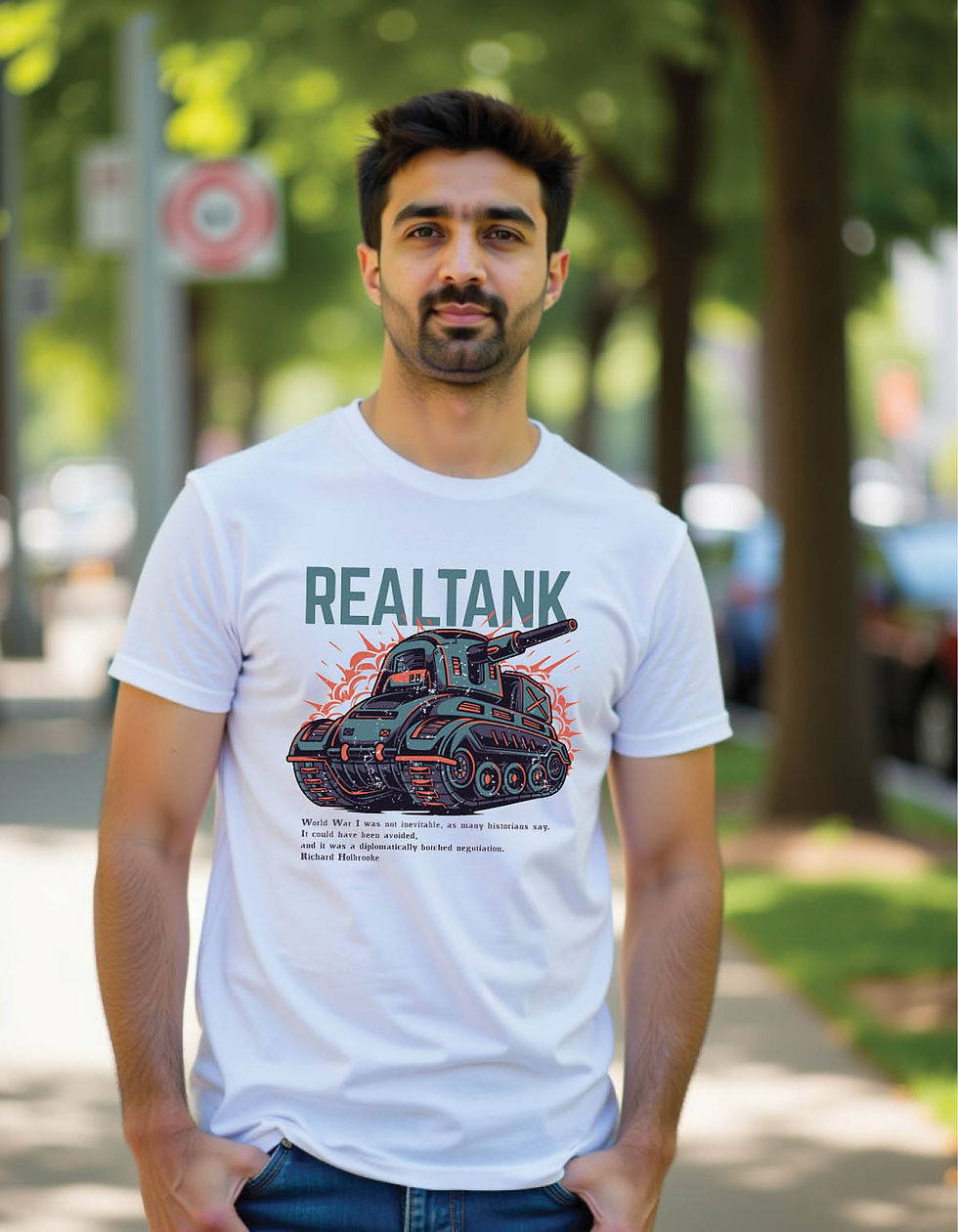 Thumbnail: Neon Pulse Standard Fit Tee with Electric Beat Graphic Print