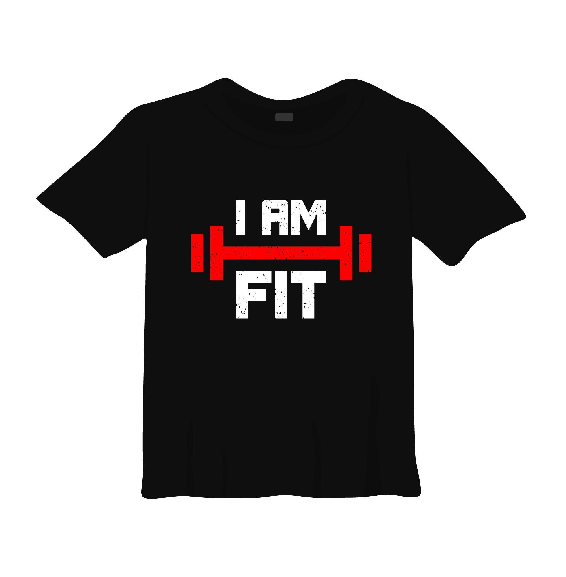 im fit typography printed t shirts