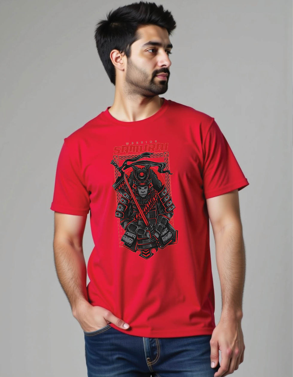 Thumbnail: Asphalt Wave Classic Tee with Urban Tide Graphic in Black Ink