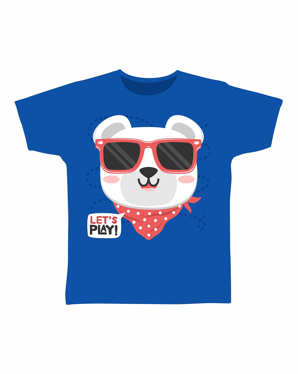 Thumbnail: Cool boy, cool bear, I'm cool kids t shirts - buy kids Graphic t shirts online