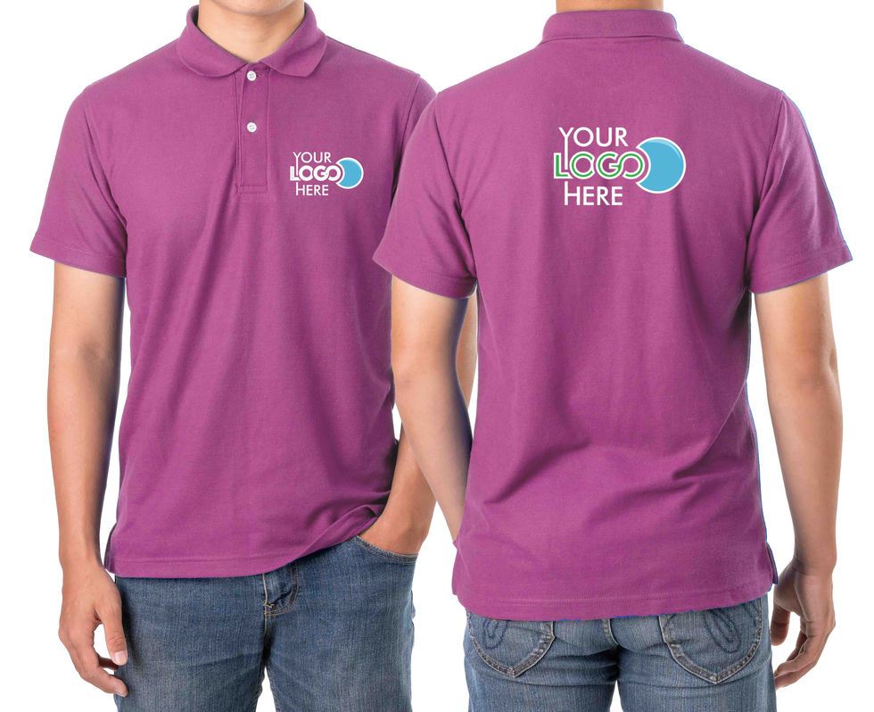 Dry fit Polo T Shirts with your logo Print