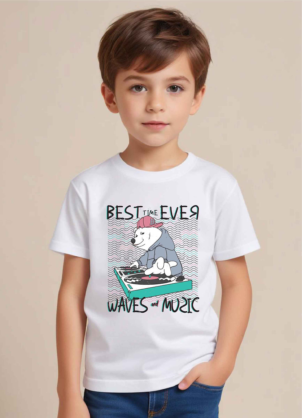 City of Lakes: Udaipur Kids� Cotton T-Shirts