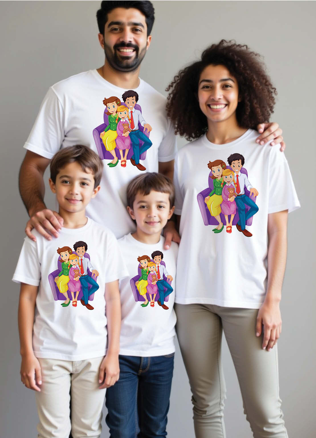 Jaipur Spirit Family Matching T-Shirts – Royalty for the Whole Family