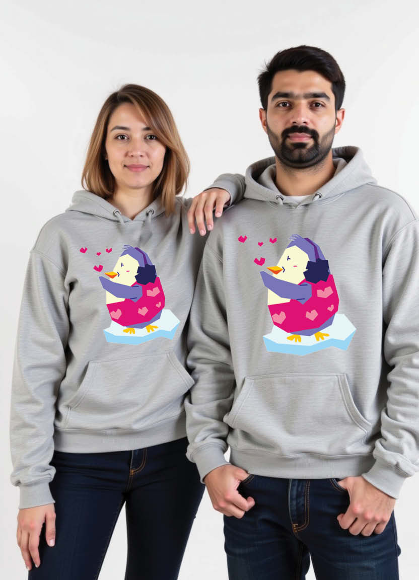 Bandra Love Never Ends – Chic & Cozy Couple Hoodie Set for the Queen of Suburbs