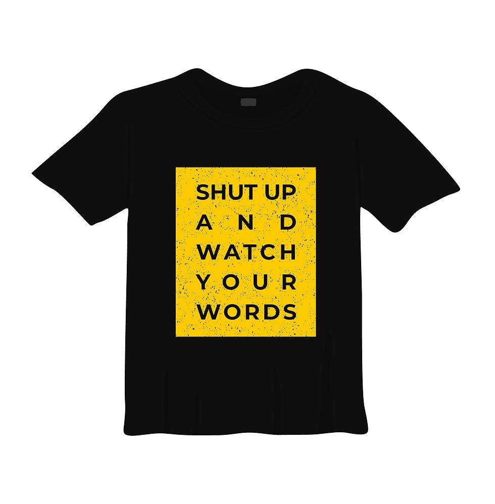 Thumbnail: you change the game typography printed t shirts