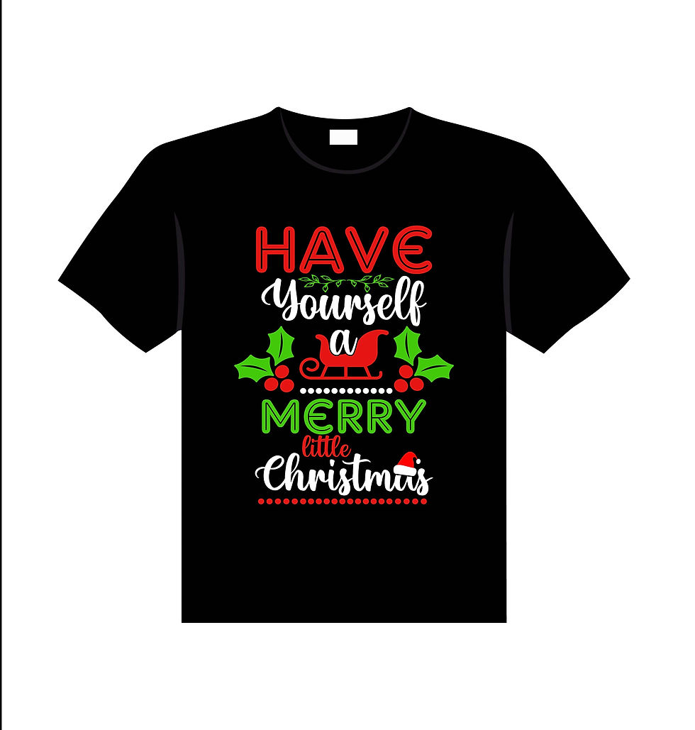 have yourself a merry and christmas graphic printed t shirts