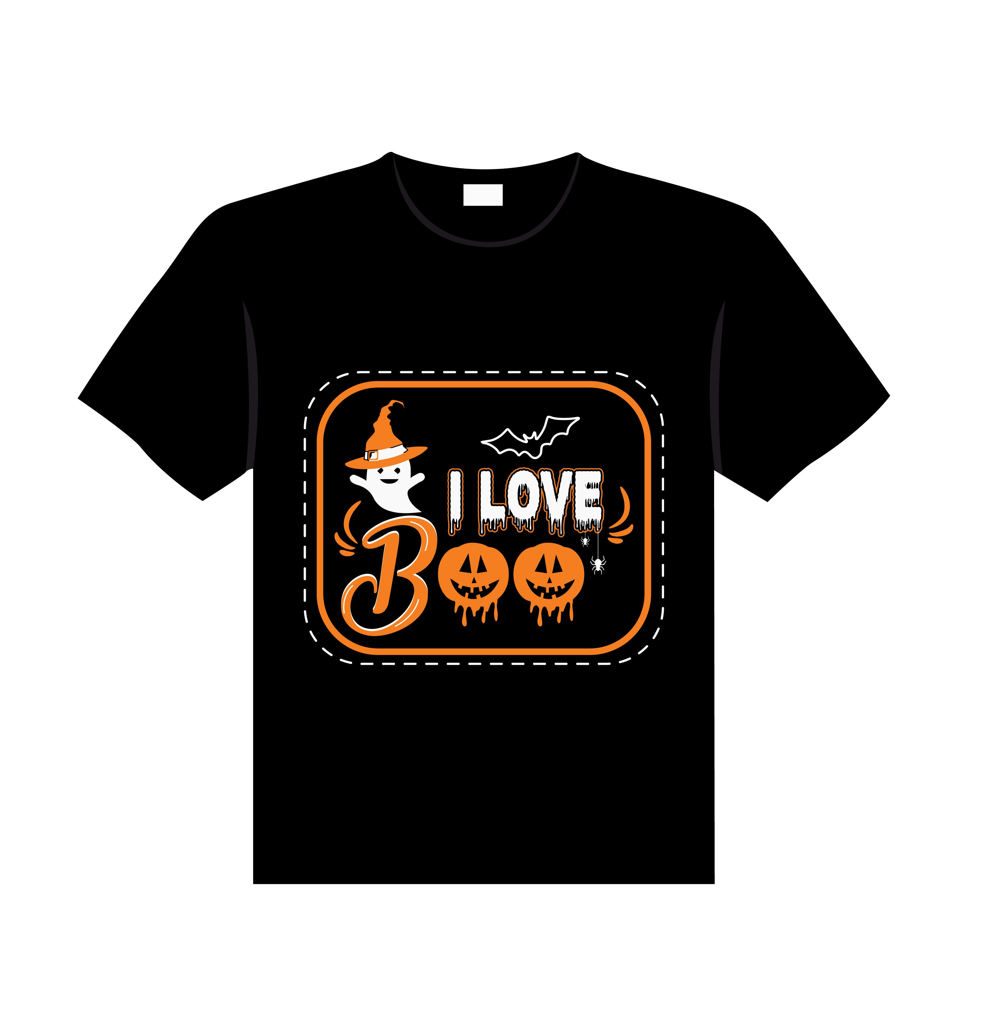 i love boo typography t shirt i love boo t shirt