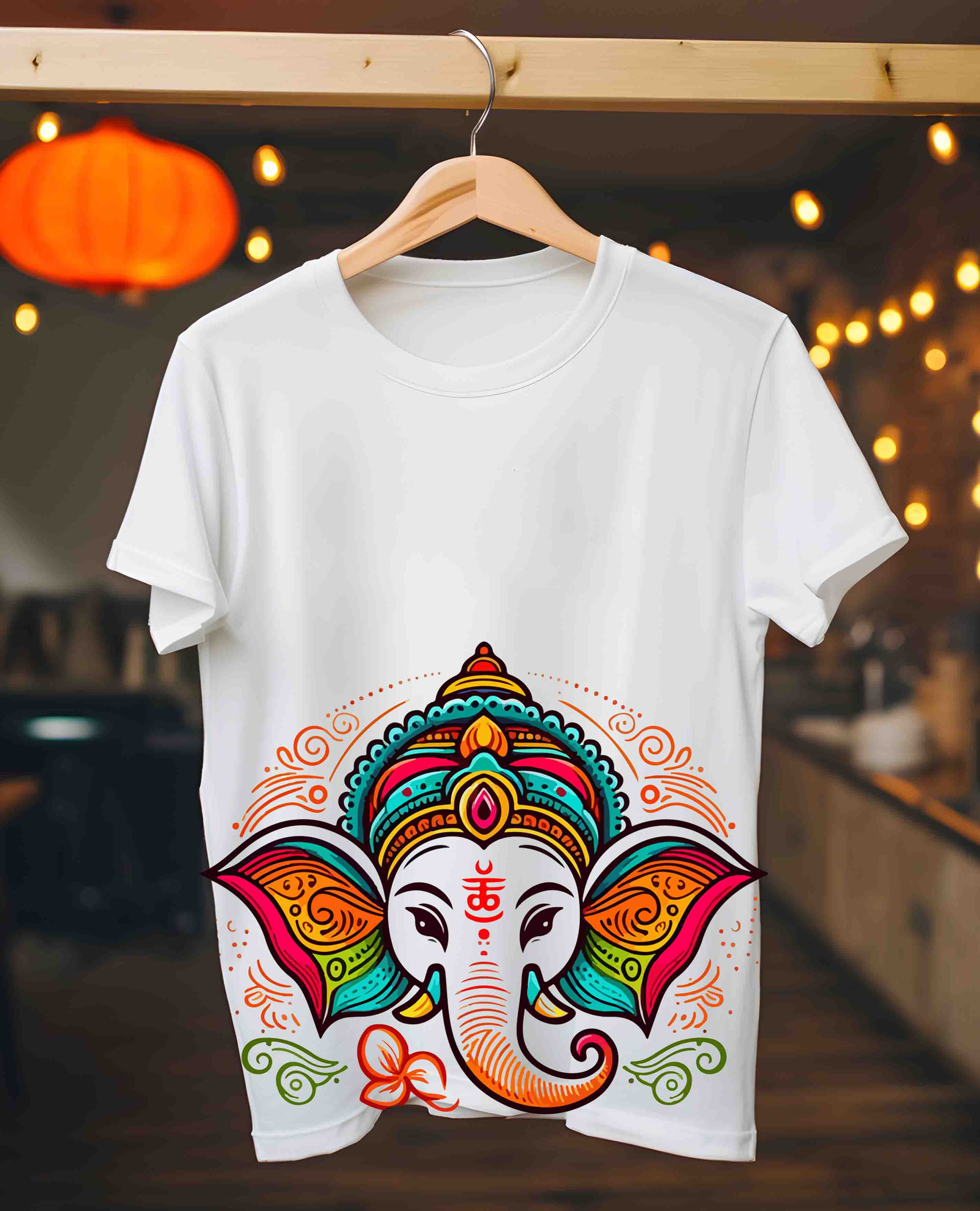 Vijayawada Full Graphic Ganesh Chaturthi T-Shirts: Business Capital’s Full Color