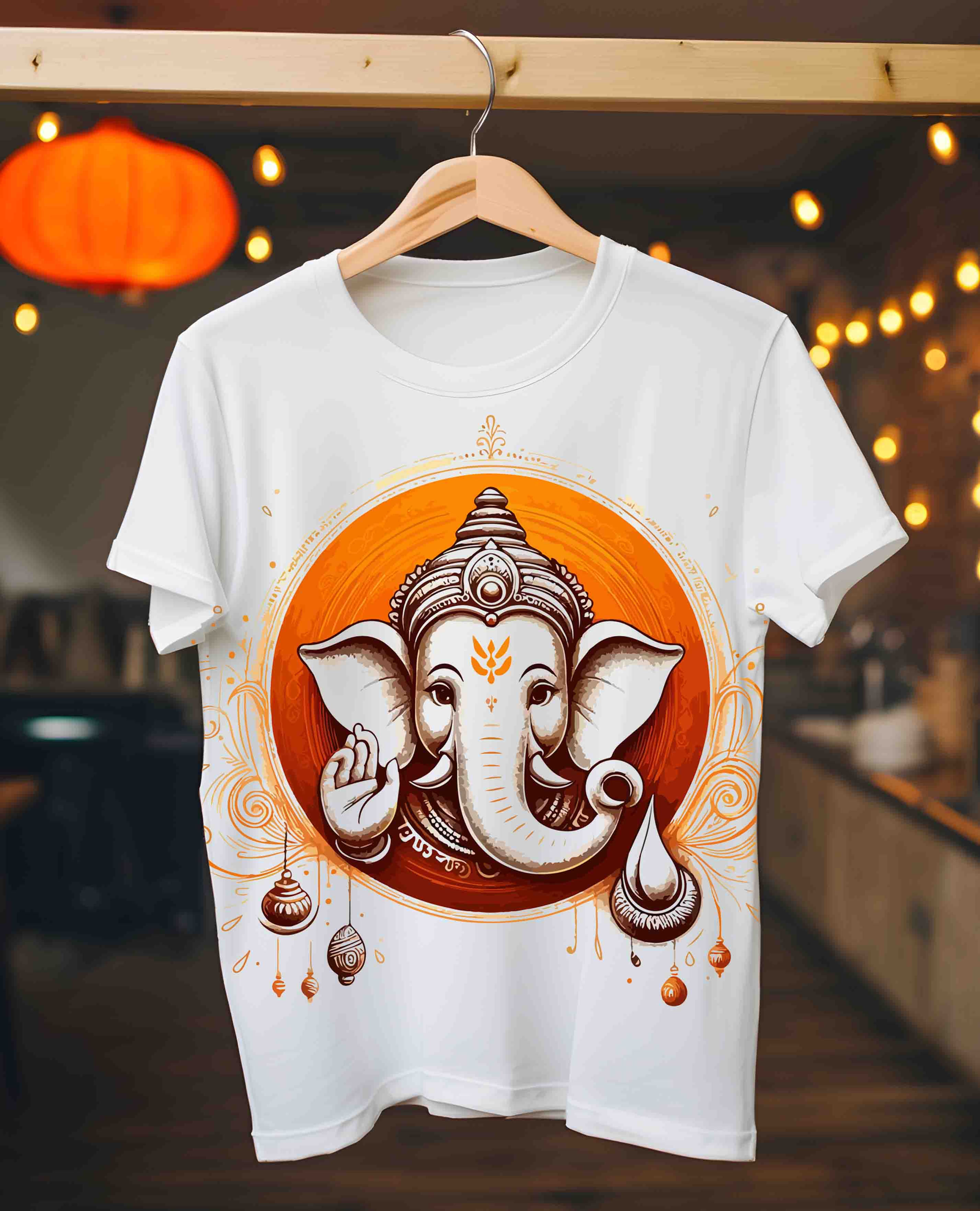 Mysuru Full Graphic Ganesh Utsav T-Shirts: Royal City’s Colorful Festivity