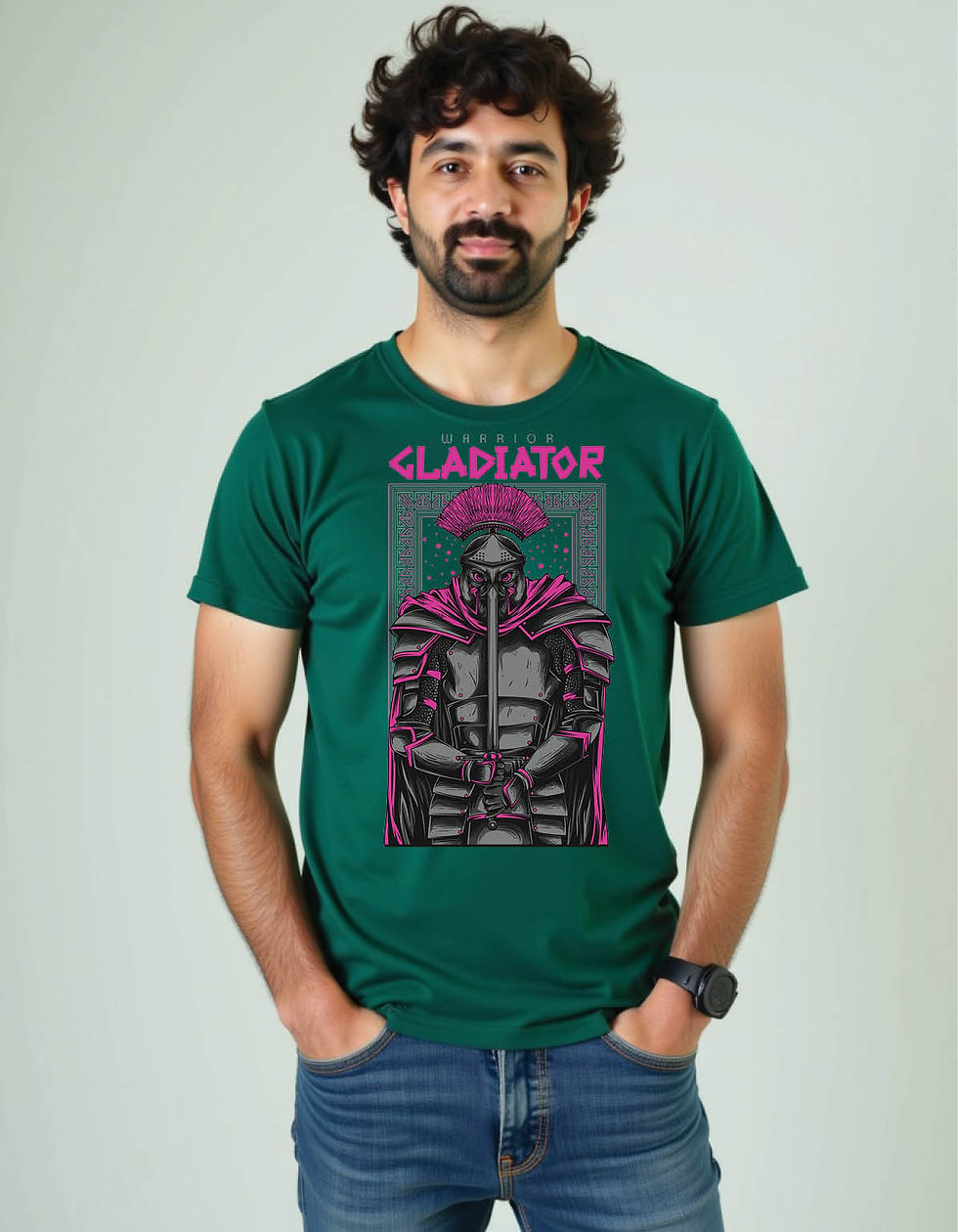 Phantom Wave Regular Streetwear Shirt with Ghostly Tide Art