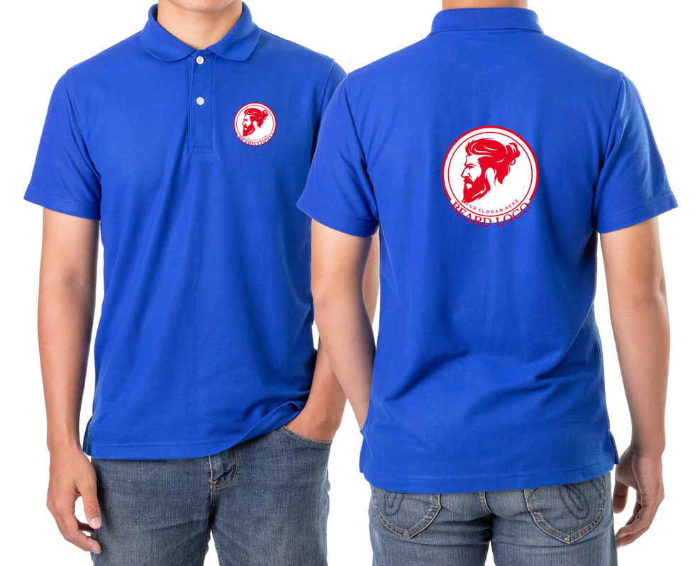 Dry fit Polo T Shirts with your logo Print for Buy Beauty Salon T Shirts