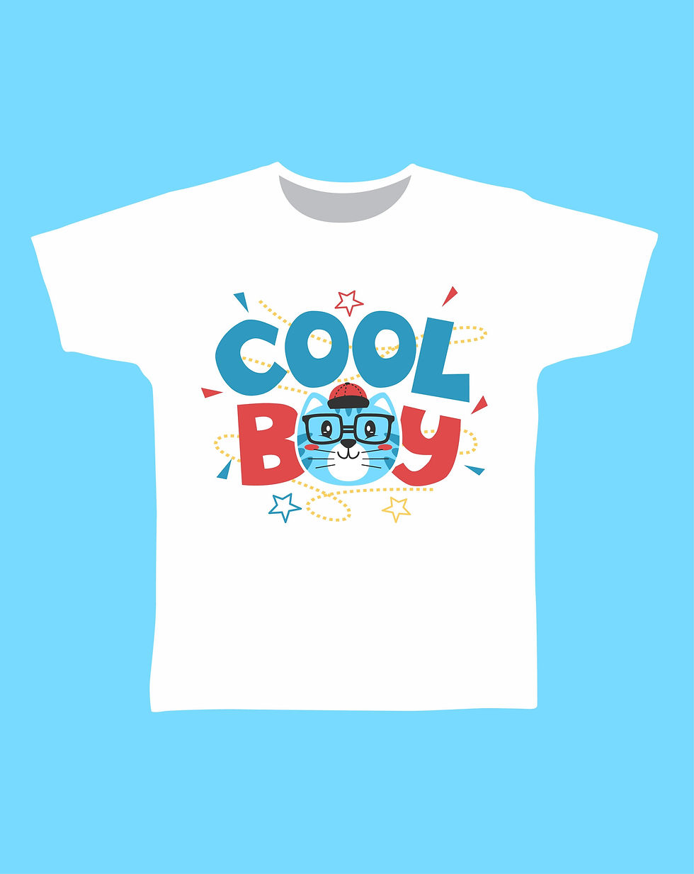 Thumbnail: Cool boy, cool bear, I'm cool kids t shirts - buy kids Graphic t shirts online