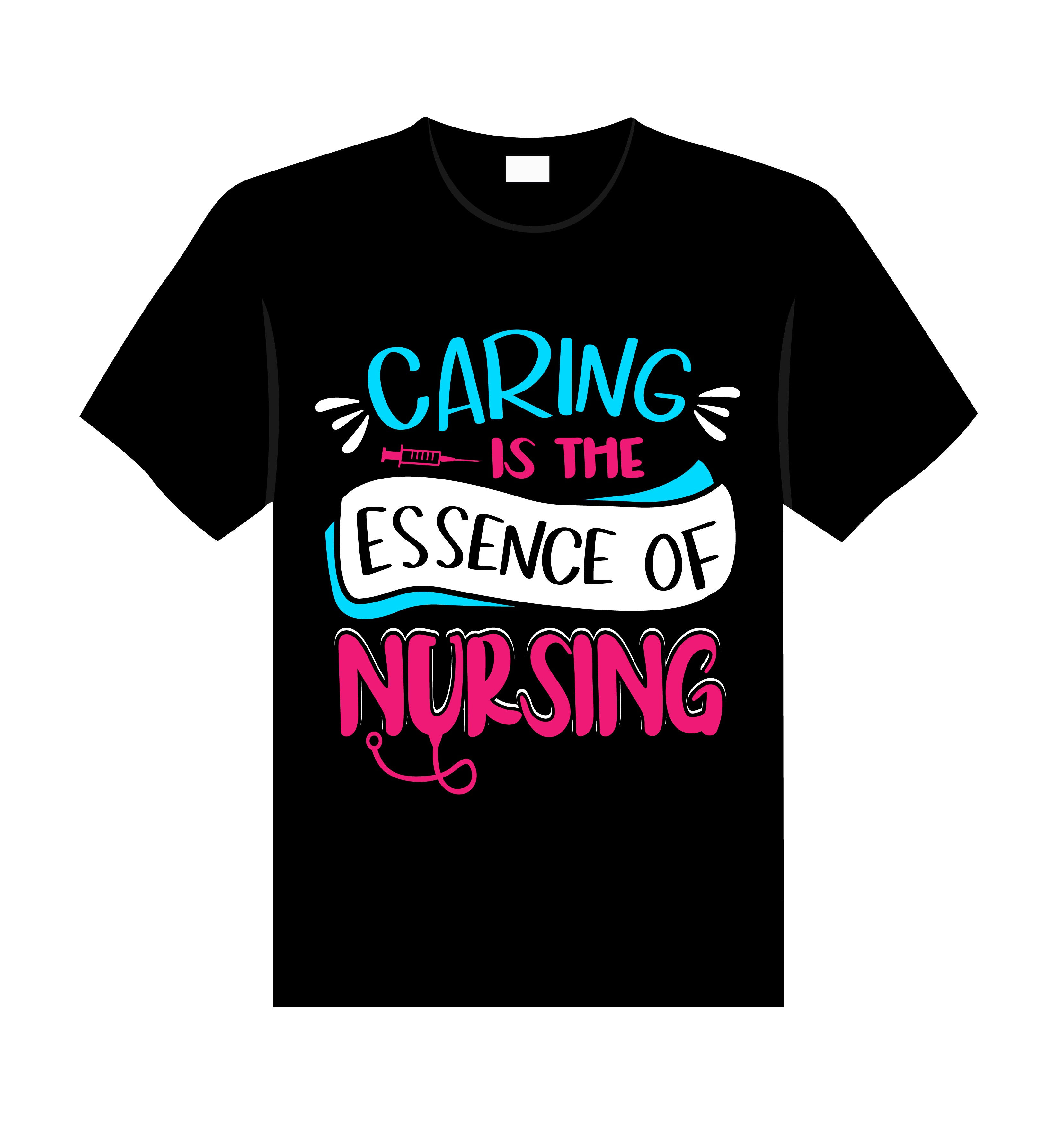 caring is essence nursing nurse tshirt worlds coolest nurse t shirt