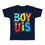 Thumbnail: Boy-i-is typography kids t shirts - buy kids Graphic t shirts online