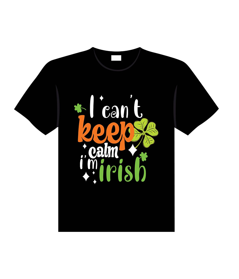 Thumbnail: st patrick s day typography t shirt (41)