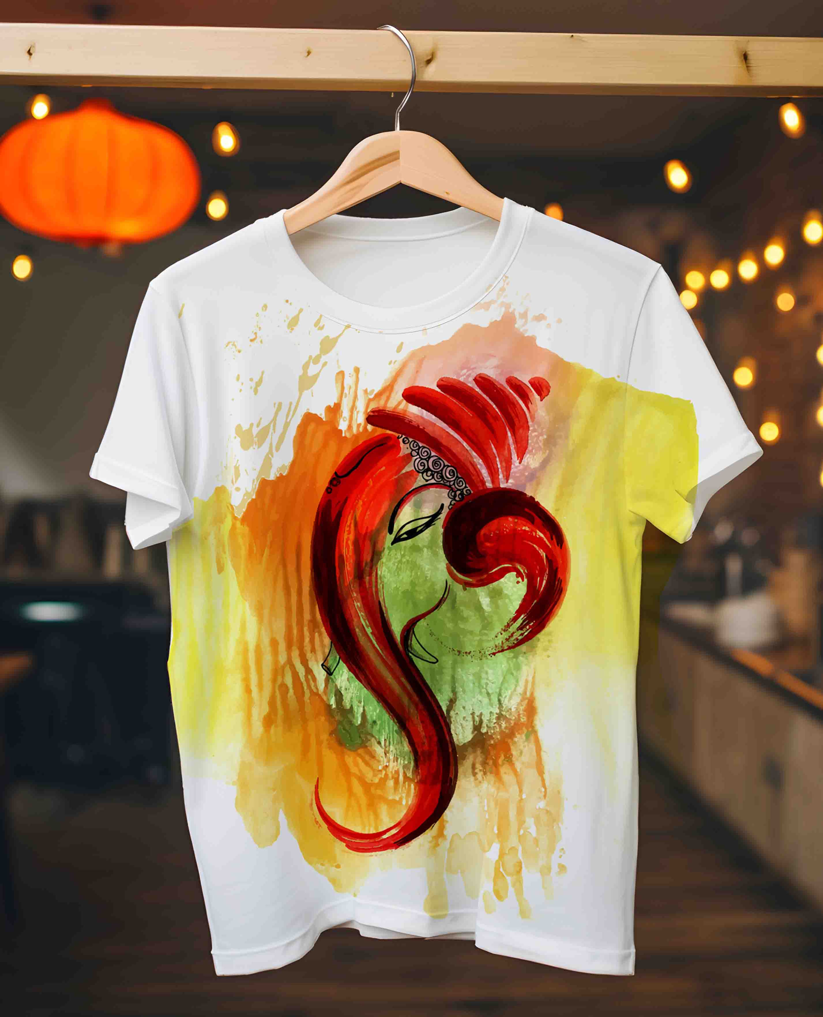 Meerut Full Graphic Ganesh Chaturthi T-Shirts: Sports City’s Bright Festive