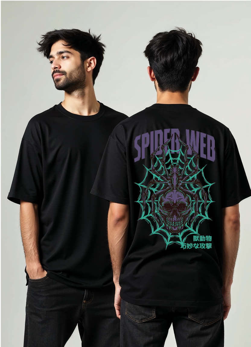 Tag the City Oversized T-Shirt with Bold Graffiti-Inspired Design