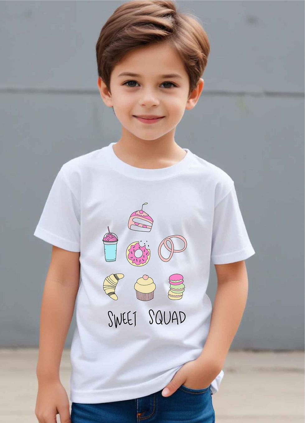 Forest Friends: Kids� Animal-Themed Cotton T-Shirts