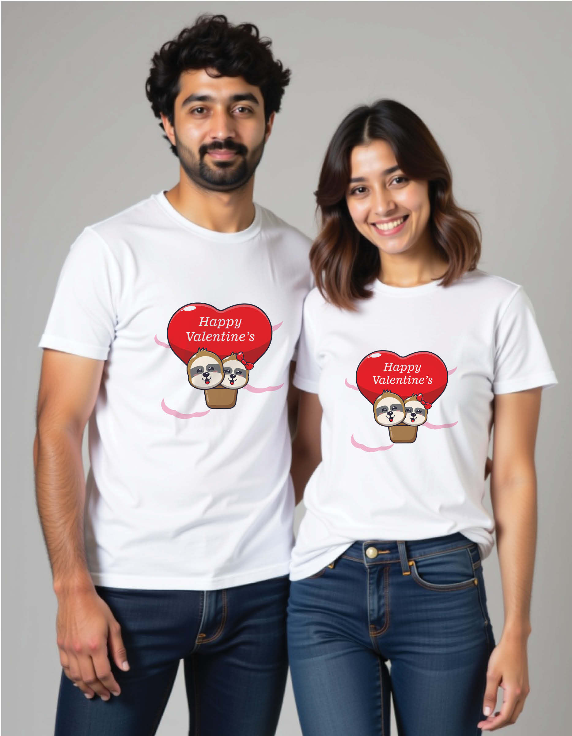 Highway Romance – NH44 Couple Travel Vibe Tees
