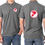 Thumbnail: Dry fit Polo T Shirts with your logo Print for Buy Beauty Salon T Shirts