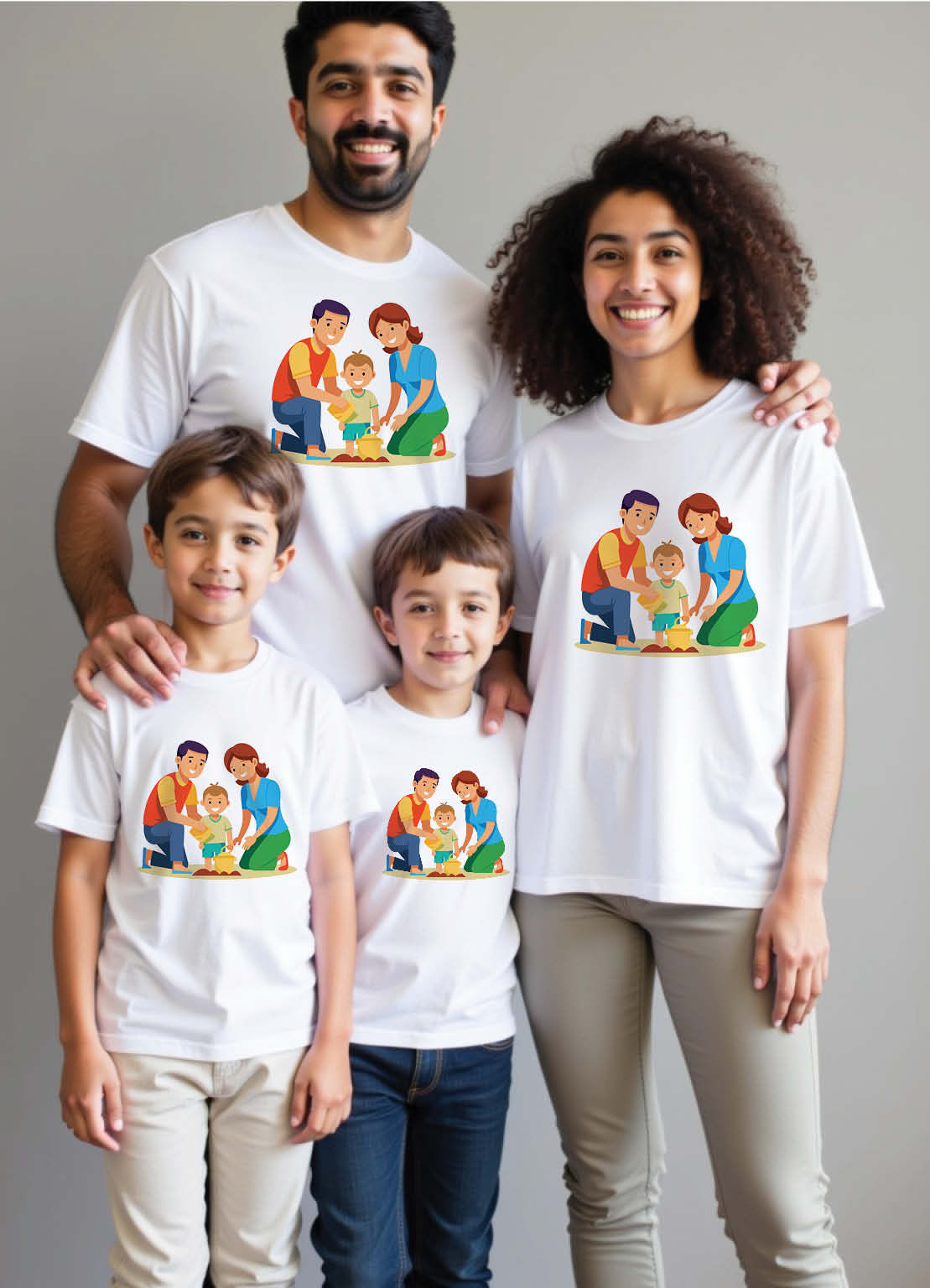 Bangalore Dream Family Matching T-Shirts – Dreamy Designs for the Whole Family