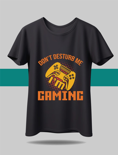 i am a video gamer whats your excuse typography printed t shirts