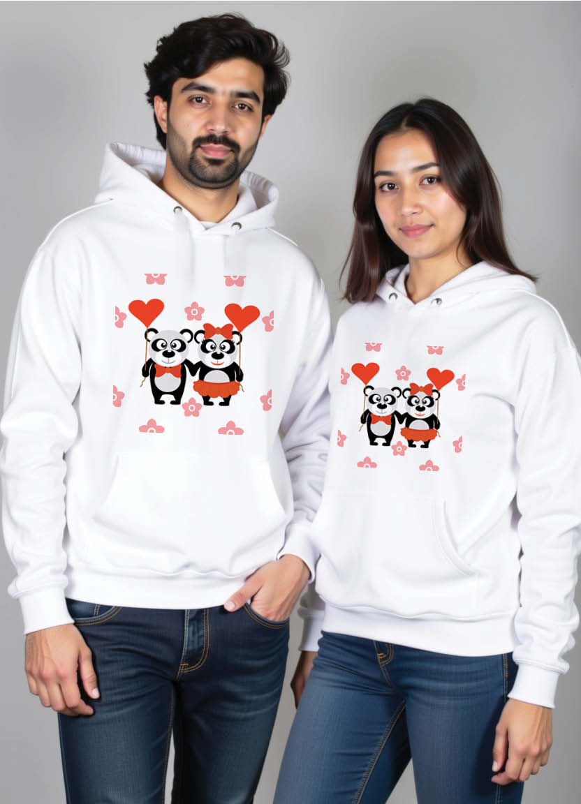 Hug Dealer & Cuddle Queen Hoodie Set – Funny Romantic Matching Sweatshirts