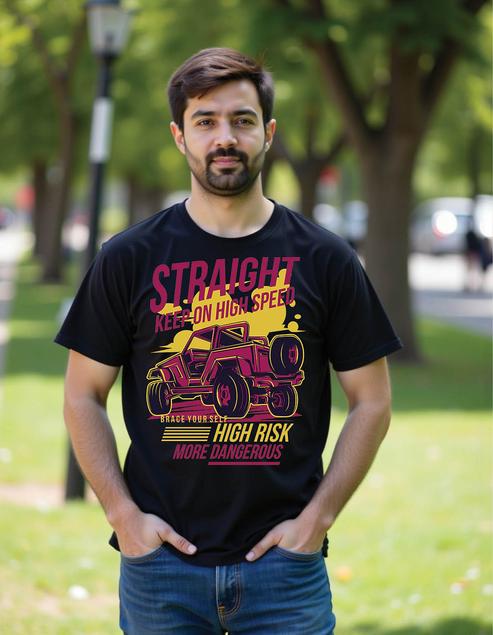 Thumbnail: Urban Legends Graphic Tee in Regular Fit for Classic Streetwear Look