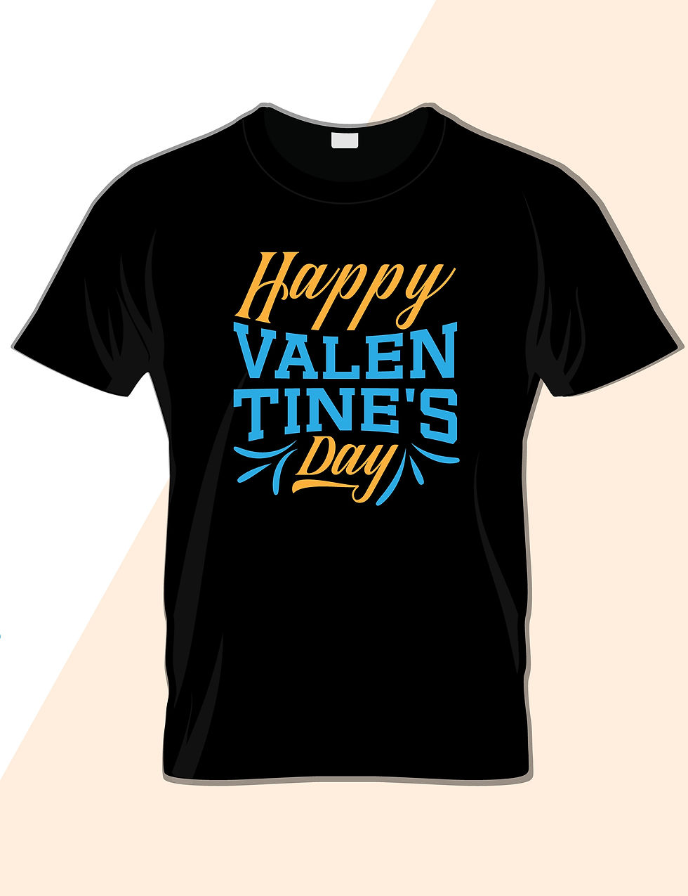 Thumbnail: happy valentine s day typography t shirt  (3)
