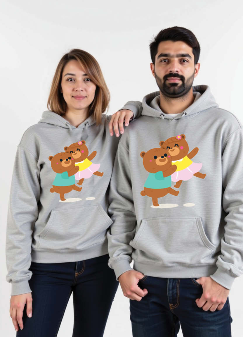 Thumbnail: True Love in Trichy – Adorable Tamil-Inspired Couple Hoodies for Cute Soulmates