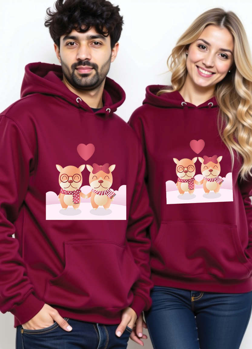 Thumbnail: You’re My Why, Every Single Day” – Motivational Romantic Couple Hoodie