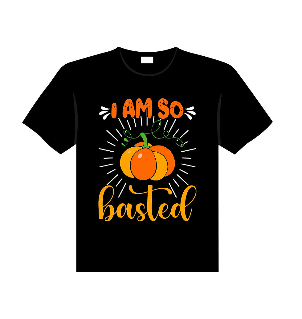 Thumbnail: thanksgiving typography t shirt