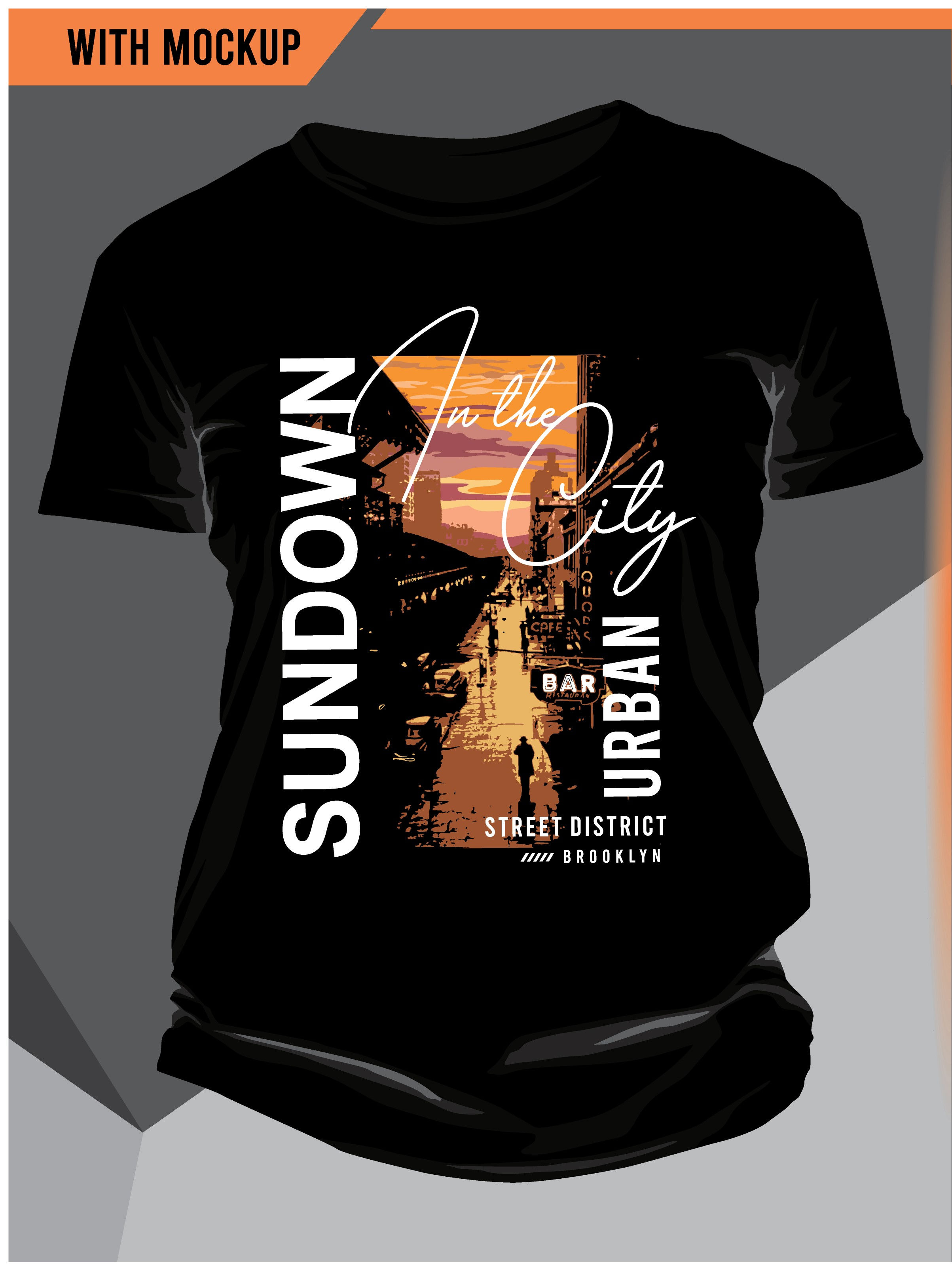soundown urban typography printed t shirts