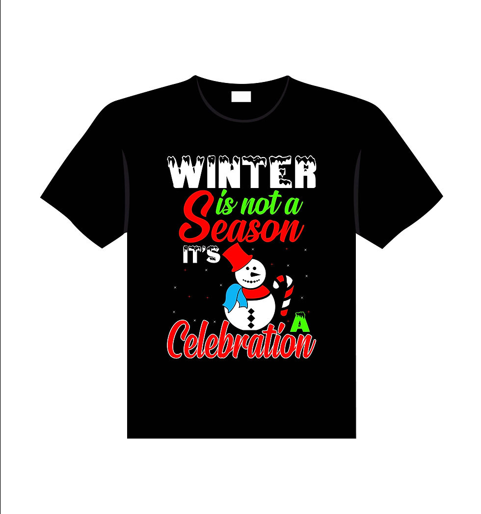 winter is not a season its a christmas graphic printed t shirts