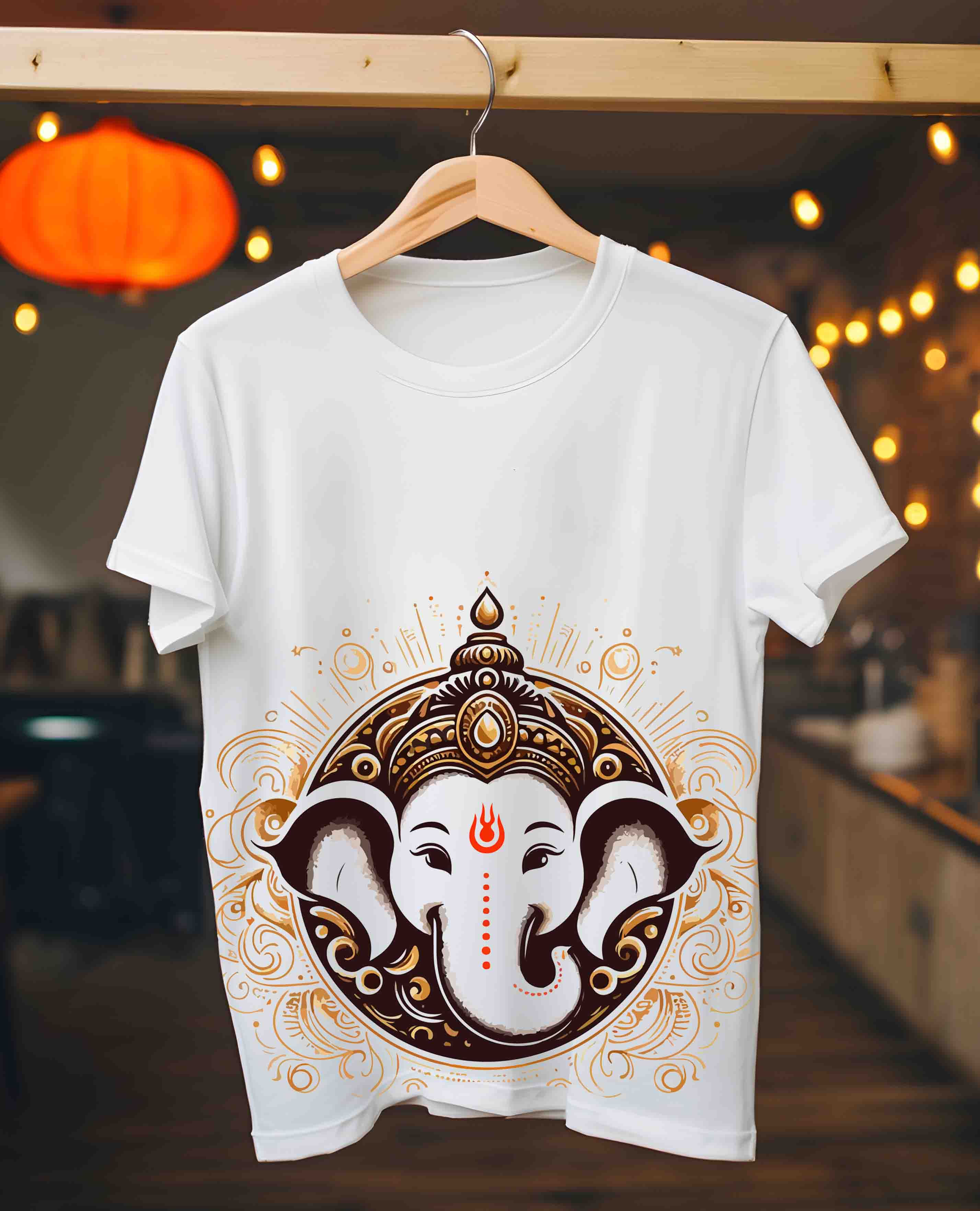 Chennai Full Graphic Ganesh Utsav T-Shirts: Cultural Capital’s Divine Imagery