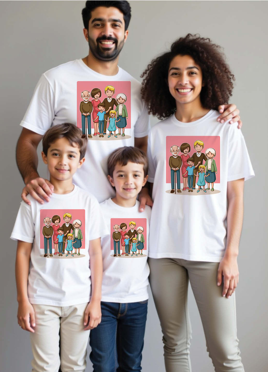 Family Love T-Shirts – Matching Outfits for Vacations