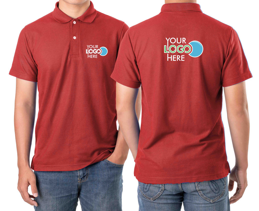 Dry fit Polo T Shirts with your logo Print