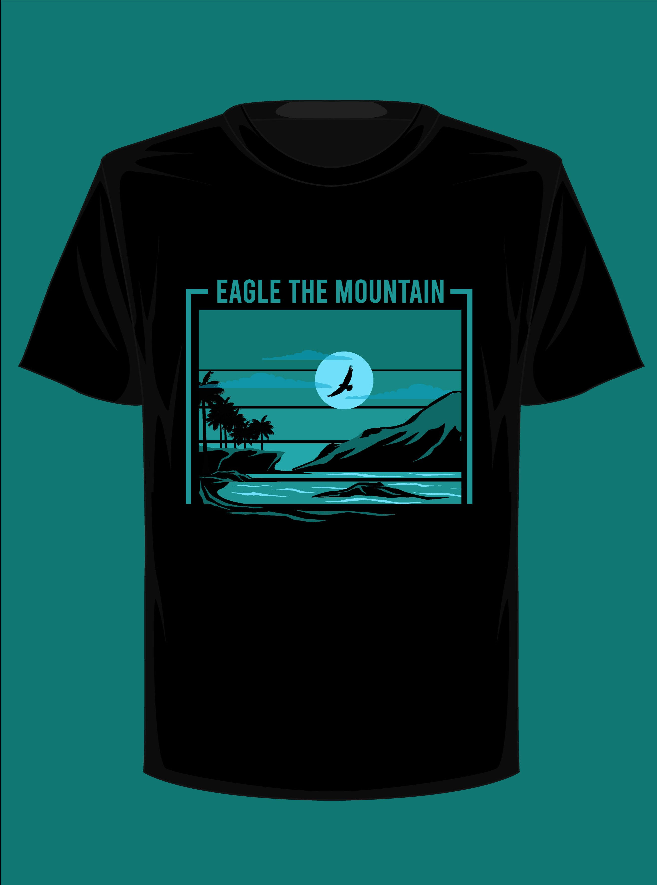 eagle the mountain graphic printed t shirts eagle printed t shirts