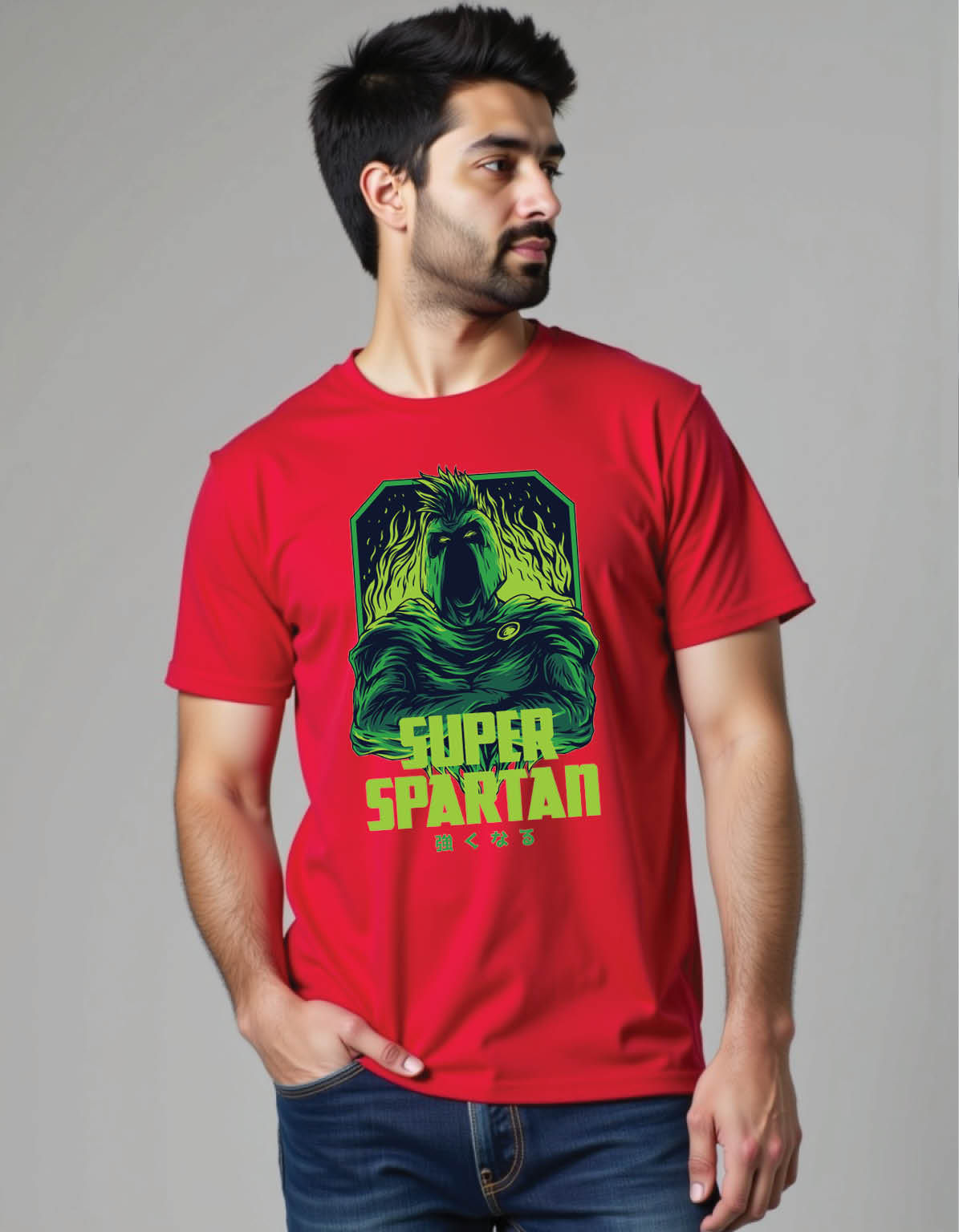 Iron Flux Classic Streetwear Tee with Industrial Flow Artwork