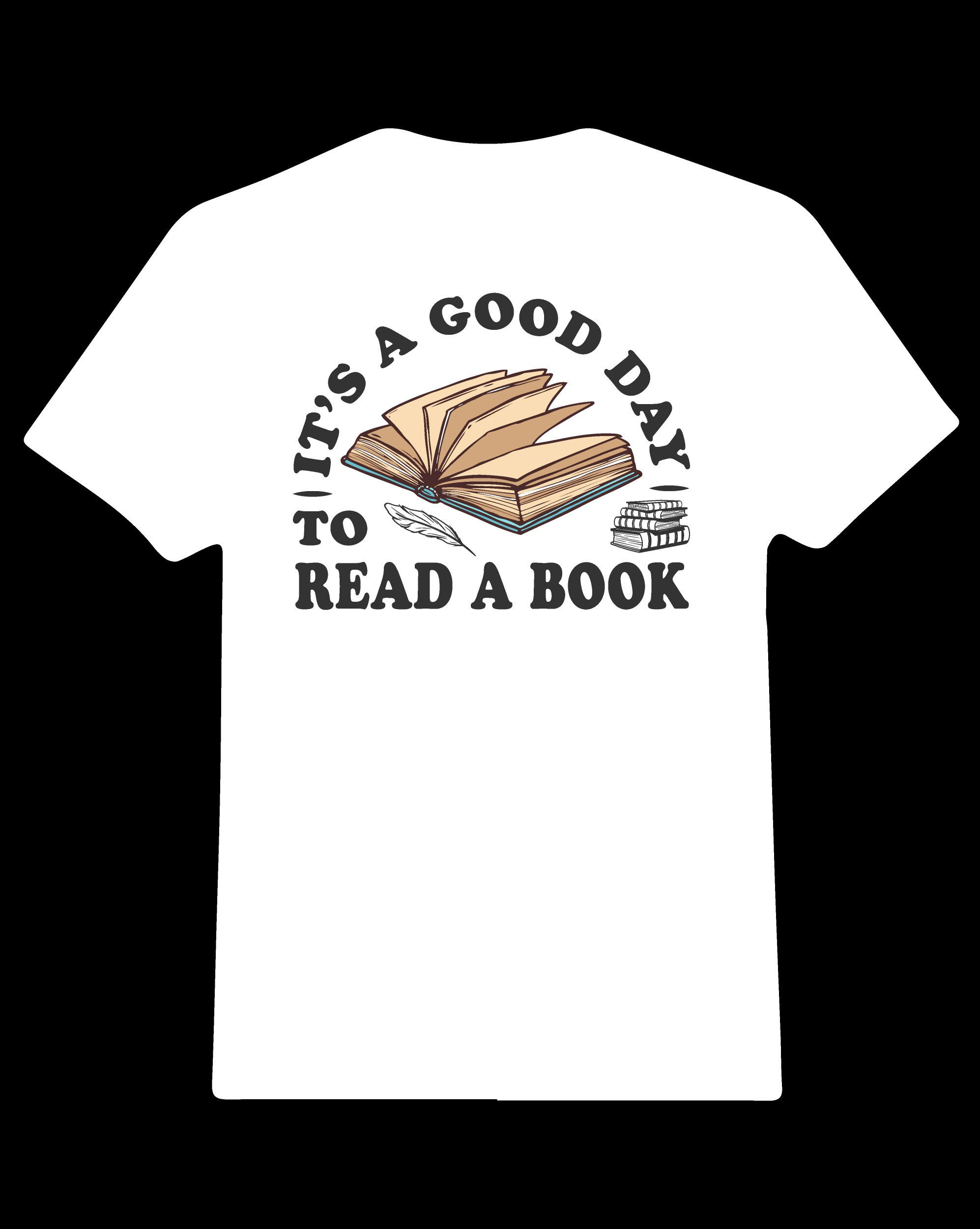 its a good day to read a book graphic printed t shirts read a book t shirts