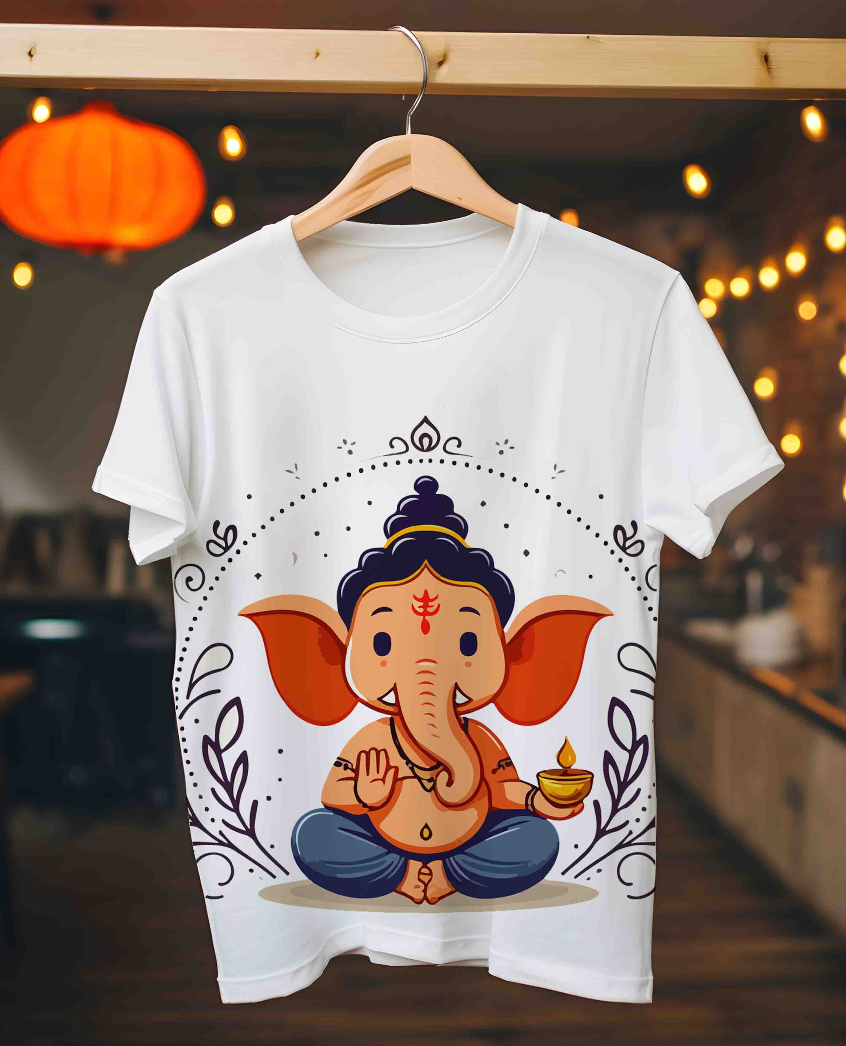 Jalandhar Full Graphic Ganesh Utsav T-Shirts: Sports Goods Capital in Artisti