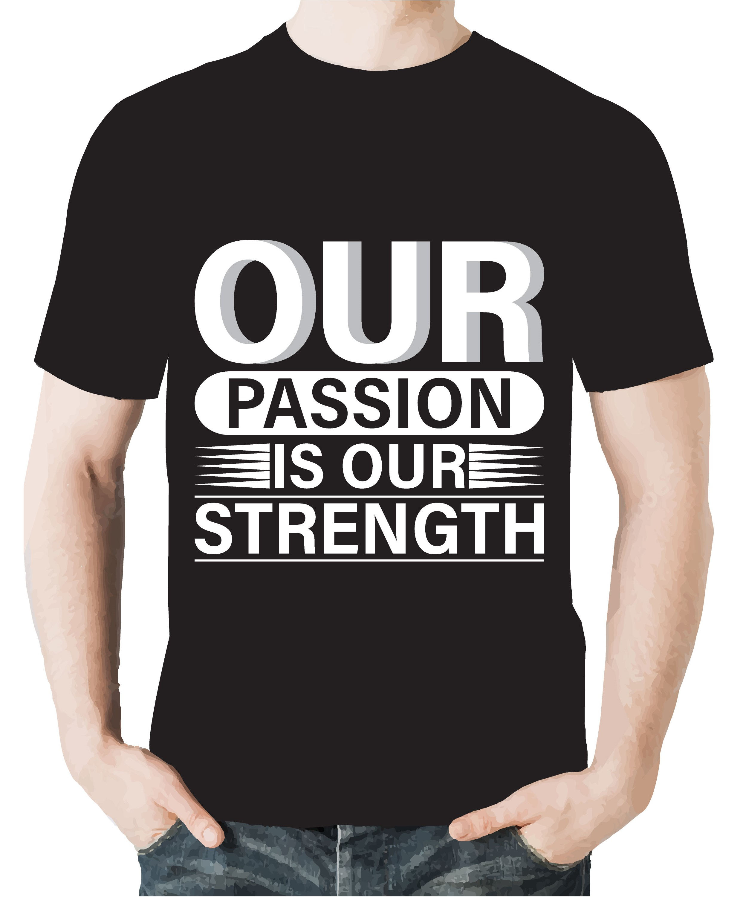 poster that says i m alone my own t shirt