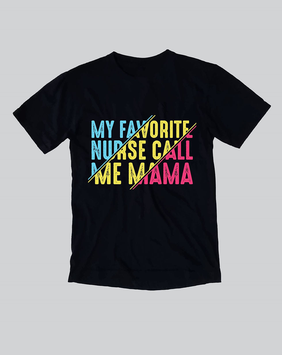 Thumbnail: colorful lettering mothers day t shirt enjoy this sweet moment t shirt