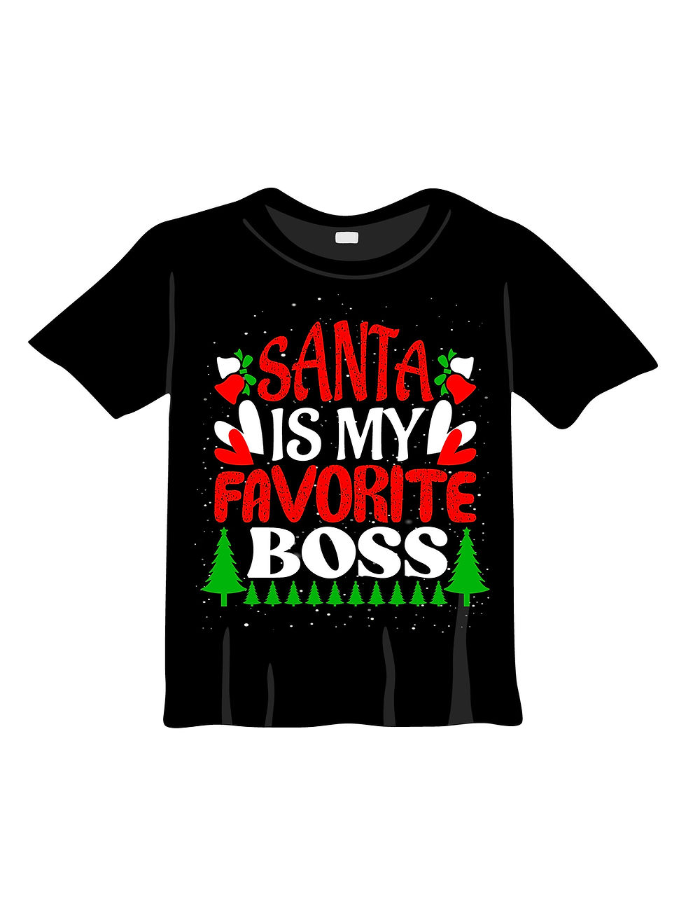 Thumbnail: dear santa define good christmas t shirt this girl loves christmas t shirt