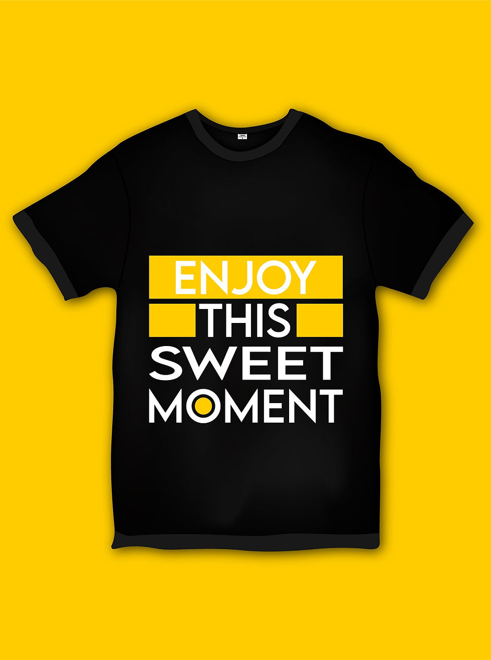 Thumbnail: colorful lettering mothers day t shirt enjoy this sweet moment t shirt