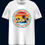 Thumbnail: California surfing paradise typography printed t shirts