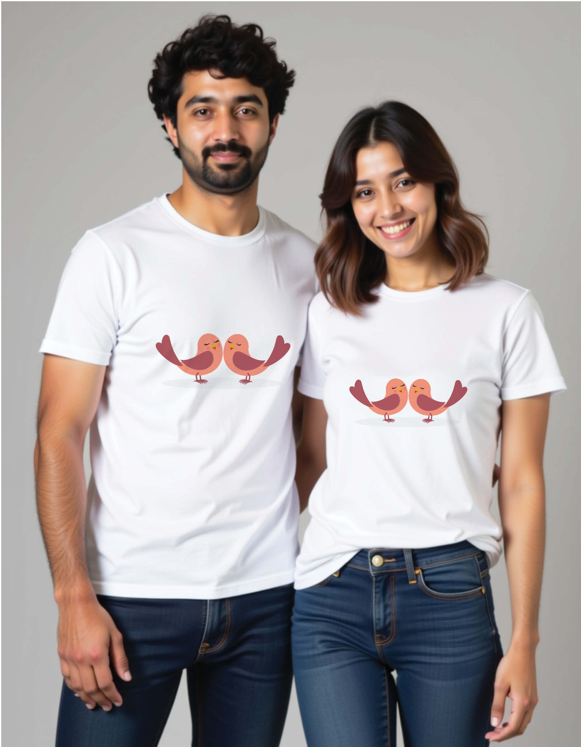 Holi Hai Couple T-Shirts – Vrindavan Color of Love