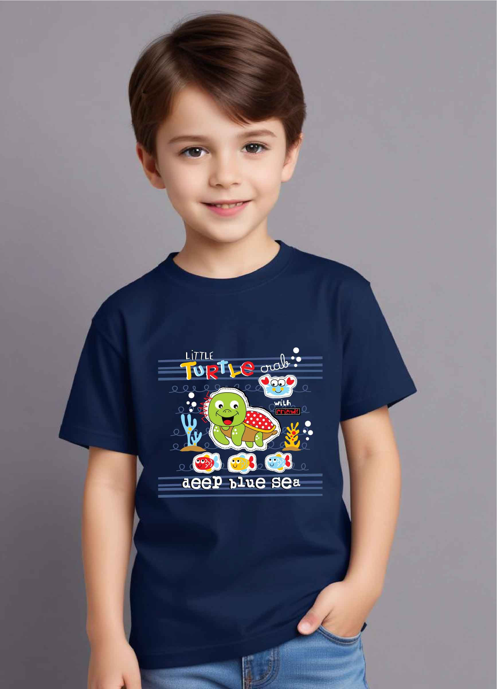 Summer Vibes: Light Cotton T-Shirts for Kids