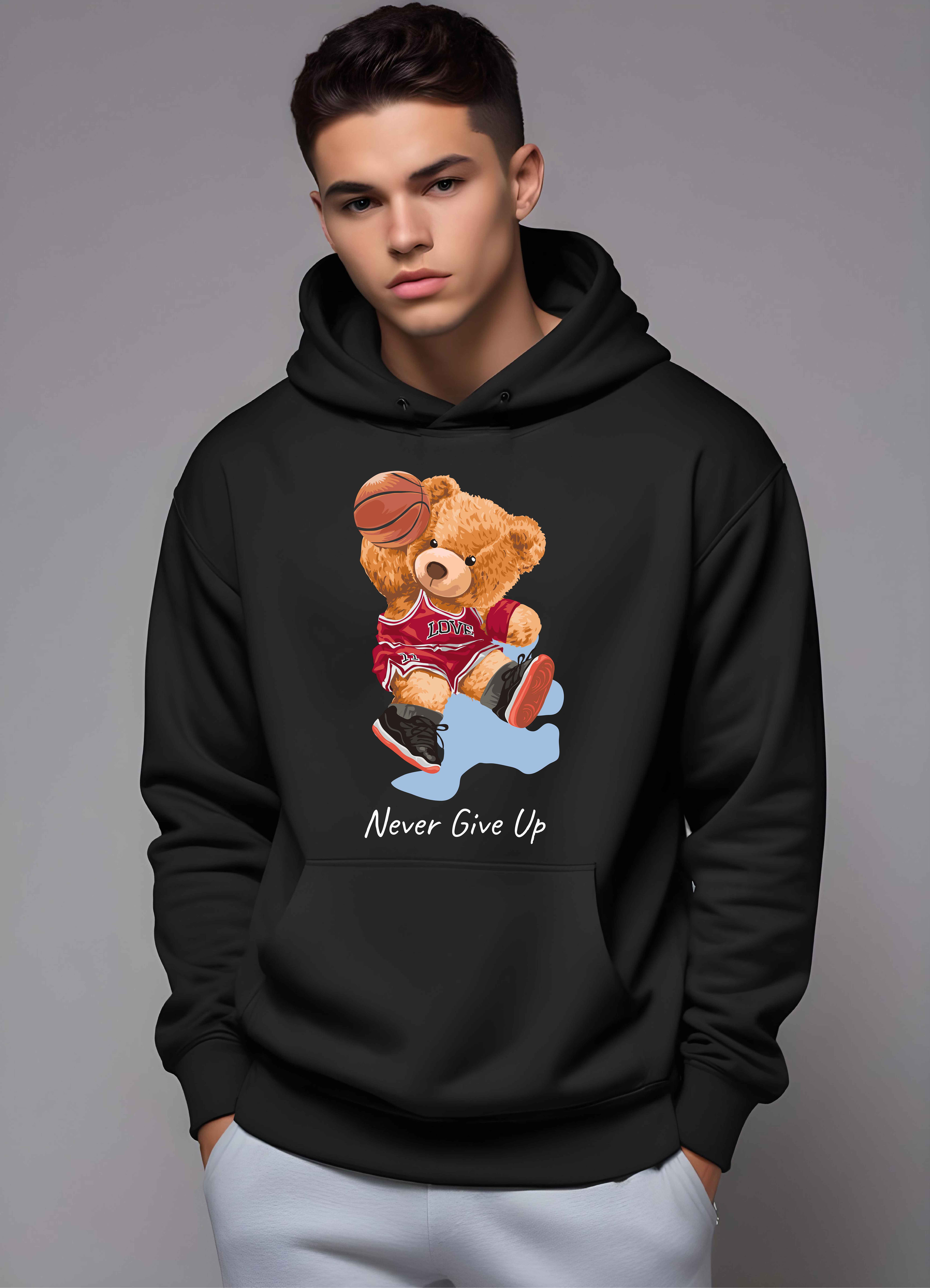 "Wear the Rainbow: Colorful Graphic Hoodies for All"